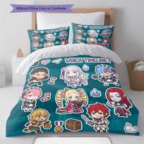 Re Zero Soft Duvet Cover Comfortable, Children Bedding Set Gift, Extra Large  Various Sizes -HE45 135x200cm