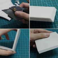 Angle Foam Board Cutter Cutter with Soft Grip Non-Slip and Comfortable for Cutting Beveled Edges at Angles of 45 or 90 Degrees Default