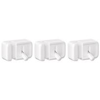 3PCS Desk Cable Organizer Mini Self-adhesive Switch Type Cable Clips Durable Cable Holder Clips Fixed Desktop Cord Holder