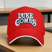 Vasarinis Luke Combs logotipas beisbolo kepuraitė Lauko sporto salė yk Šauni individualaus logotipo saulės trucker kepuraitė Unisex Unisex apsauga nuo saulės beisbolo kepuraitės One Size