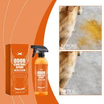 Pet Odor Control Spray with Orange Oil Natural Deodorizer for Home and Pet Areas Safe for Dogs and Cats 120ml 4FL OZ One Size oranžinė
