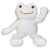 Pickles the Frog [Plush Toy] Bean Doll  Rainbow Pickles Posing Cotton Fluff