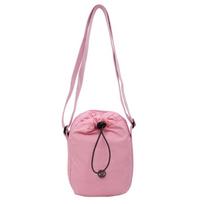 Portable Nyl Rope Nyl Shoulder Bag Coin Pouch Casual Mobile Phe Bag Solid Color Korean Style Water Bottle Pouch Unisex rožinė