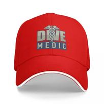 Dive Medic Baseball Cap hats for Unisex Beach Bag cute Caps For Unisex Womens