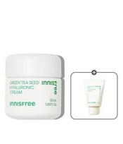 [50mL] Green Tea Hyaluronic Acid Moisturizing Cream / Hypoallergenic, Soothing, Non-sticky Moisturizing Cream