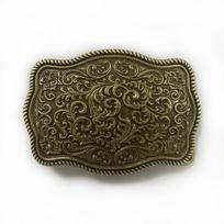 Taurus Eagle Pattern Western Leather Belt Buckle - Hip Hop Cowboy Style