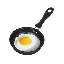 Mini Cast Iron Nonstick Frying Pan for Eggs and Dumplings Small Skillet with Handle for Home Kitchen Cooking Breakfast