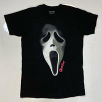 Ghost Face The Icon Of Halloween Graphic T-shirt Men Small Black Short Sleeve L