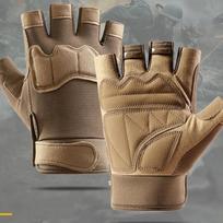 Half Finger Anti Slip Gloves Advanced Gloves for Cycling Hiking Training Outdoor Sports M