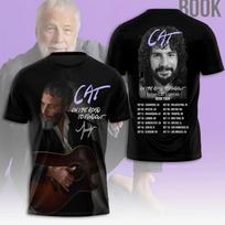 New Cat Stevens On The Road To Find Out Book Tour 3D T-shirt S to 5XL 2F1237 XXXXL