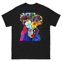 Moon Goddess Adult T-Shirt - Avant-Garde Lunar Fashion Streetwear Shirt (Unisex) 2XL