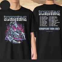 Scorpions European Tour 2026 Celebrating 60 Years Of Rock Merch Robotic Tee S