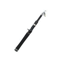Itin lengvas teleskopinis anglies pluošto mini meškerės rinkinys 1.6m black