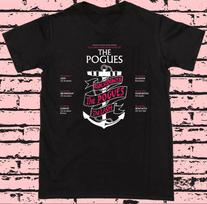 The Pogues 2026 TOUR 40 years of Rum Sodomy The Lash T-shirt size S-5XL XXXL