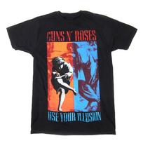 GUNS N' ROSES cd cvr USE YOUR ILLUSION COMBO '91 Official SHIRT LRG new S