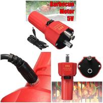 5V BBQ Grill Motor Rotisserie Barbecue Rotator Battery Roast Bracket Holder
