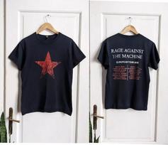 VTG 2008 Rage Against The Machine European Tour 2008 T-shirt size S-5XL XXXL
