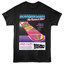 Back To The Future - Hoverboard -  Unisex Short Sleeve Children's T-shirt - Black 100