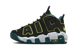 Nike Air More Uptempo PS 'Black Geode Teal' 29.5
