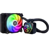 SilverStone ARGB compatible liquid cooler, no refill required, all-in-one liquid cooler, IntelAMD socket compatible radiator, SST-PF120-ARGB-V2