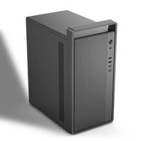 MAQUY Micro ATX PC Case with Handle, 0.7mm Steel Construction, Portable Design, Supports 260mm Graphics Cards and ATX Power Supply Units, 120mm Rear