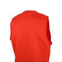 Zip Up Fishing Vest V Neck Outdoor Vest Fashion Cargo Vest  Travel XL oranžinė
