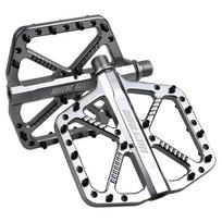 WALGUN Mtb Bicycle Pedals CNC Titanium Alloy Axis Road MTB Bike Pedals DU Bearings Non-slip 110*105mm Single 181g Cycling Parts