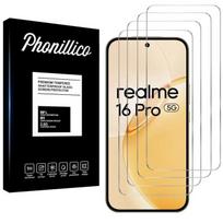 Verre Trempé pour Realme 16 Pro 5G [Pack 4] Film Vitre Protection Ecran Phonillico®