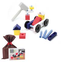 Shaol Columbus Building Blocks [Gift Wrapped] Hammer Set (Ages 3+  Educational Toy  Building Blocks  Carpenter Play) Toy for Home Play, Pretend Play,