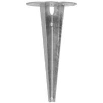 Garden Lamp Base, Ground-Punched, Round Anchor Bracket, 150Mm