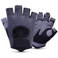 Half-Finger Silicone Anti-Slip Cycling Gloves - Wear-Resistant, Breathable, Anti-Callus Fitness and Outdoor Pull-up Gear