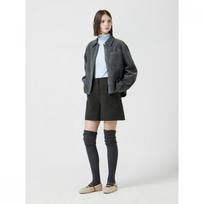 Cc Collect. Women S Semi A Line ShortS c254mSA051 charcoal gray/55