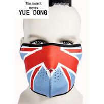 Red Striped Star Devil Ghost Mask for Cycling One Size