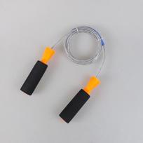 Unisex Fitness Steel Wire Foam Jump Rope – Bearing for Body Slimming & Sports 2.8m