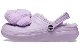 Crocs Classic Lined Clog Lazy Oaf Three Eyed Teddy 207697-90H 37-38