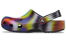 Crocs Spalvingi Crocs Paplūdimio Unisex Daugiaspalviai Juodi Basutės 207556-0C4 45-46