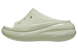 Crocs Crush High Shine Slides 'Light Green' Women's 209648-3VS 34-35