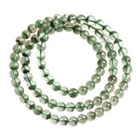Brazilian Green Phantom Buddhist Beads Bracelet/Necklace – Thousand-Layer Gem with Star-Crystal Design for Men and Women. Beads ~6mm