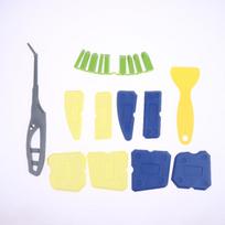1set Caulking Tools For Tight Areas Bathroom Kitchen,Window,,Floor, Close-area Sealant Silicone Caulking Finishing Tool A