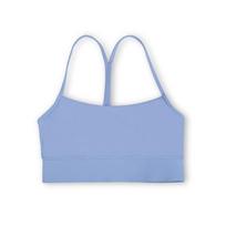 LULU Women's Y-Back Strap Tank Top with Chest Pads - Sexy, Thin Strapped, Beautiful Back Yoga Fitness Wear Size 10