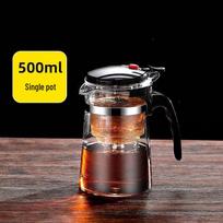 Star High-Temperature Resistant Glass Infuser Teapot