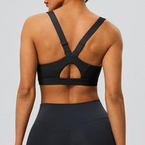 High-Impact Y-Back Adjustable Sports Bra for Running & Pilates xl spalva