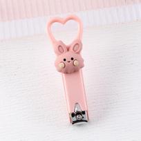 Cute Cartoon Love Mini Folding Anti Splash Nail Clippers Portable Household Manicure Tool