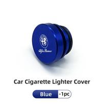 Alloy Car Cigarette Lighter Plug Button Cap Dust Cover Socket For Alfa Romeo Giulietta GT 159 147 156 Mito Brera Giulia Spider