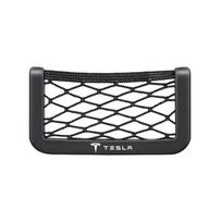 Car Net Bag Phone Holder Storage Net Box Pocket Organizer for Tesla Model 3 Model X S TM3 TMX TMS 2016-2023  Model Y Decals Car 1pcs