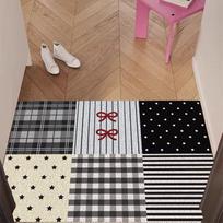The Door Floor Mat Is Non-Slip, Dirt-Resistant, Soil-Rubbing, Dust Removal, Entrance Shoe Change Area, And The Door Mat Is Middle-Antique Splicing 40*60cm