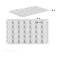 Food Grade Silicone Mold for Cake Pops Mini Round Dome Shape Mold for Chocolate Candy Baking Mold Flexible Non-Stick Silicone Tray for Dessert Making one size