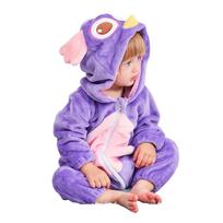 Baby Boys Girls Flannel Animal Onesie Cozy Hooded Jumpsuit Autumn Winter Sleepwear and Loungewear 70