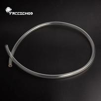 FREEZEMOD Water Cooling Hose Pipe 10*16mm, Flexible 3/8'' Thick PVC Soft Tubing Transparent/White/Red/Black/Blue Optional 10X16mm-transparent