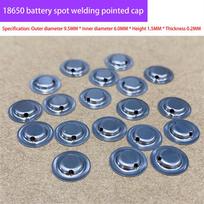100pcs 18650 Battery Spot Welding Caps - Flat to Point Positive Terminal Converter for Lithium Battery Pack Assembly A2